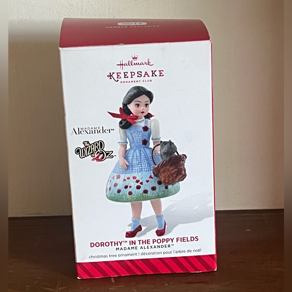 Hallmark Keepsake Ornament Dorothy in The Poppy Fields Ornament 2014